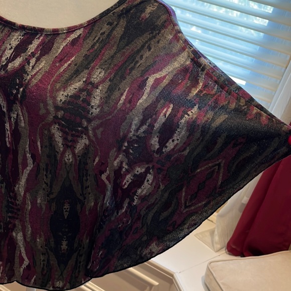 Susan Lawrence Petite Blouse shirt Sz PM - Picture 5 of 8